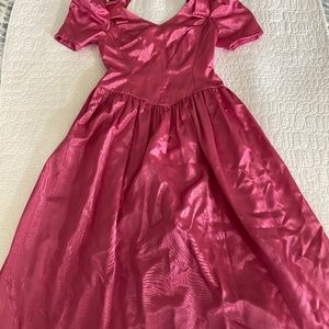 Vintage 1980's Dress - Pink